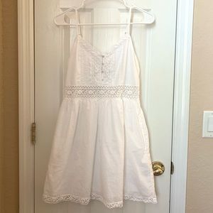 White Abercrombie & Fitch Sun Dress